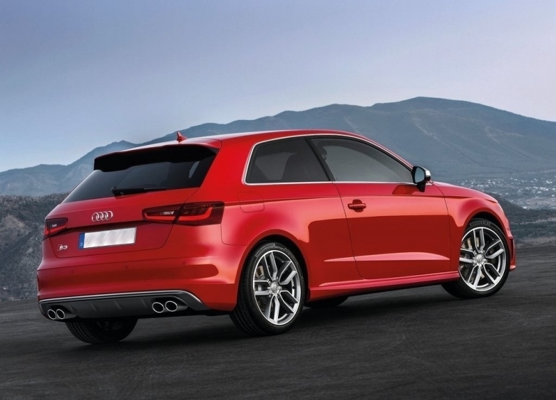 Diffuser Audi A3 8V 2012-2015 S3-Look Hatchback, Sportback
