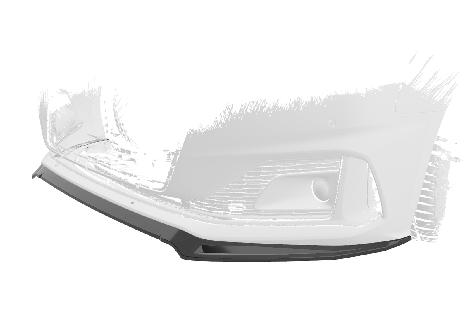 Voorspoiler Audi A5 F5 CSR