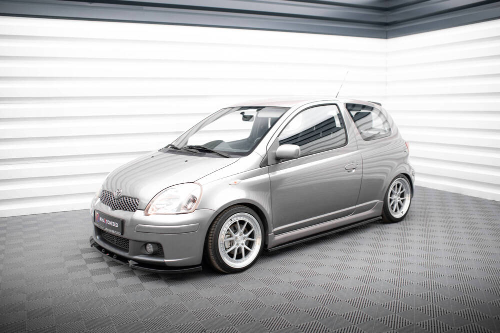 Voorspoiler Toyota Yaris T-Sport Maxton Glans Zwart
