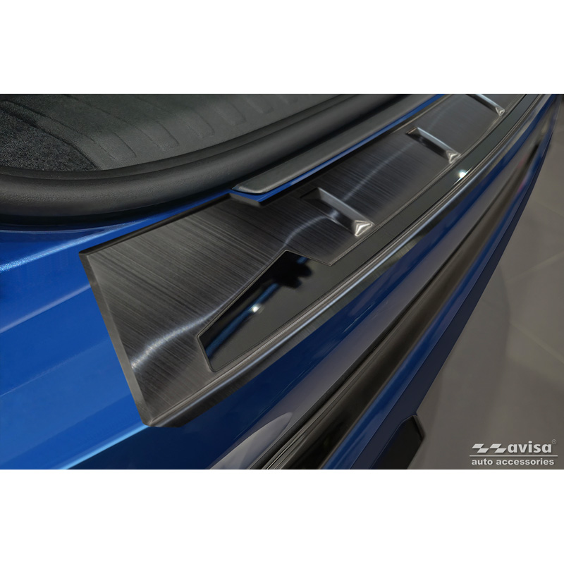 Avisa Zwart RVS Achterbumperprotector  Audi Q6 e-tron (GFB) 2024- 'Shadow Premium'