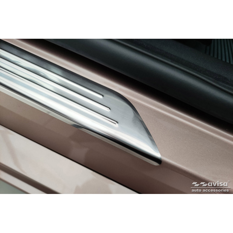 RVS Instaplijsten  Fiat 500e Berlina, 3+1 & Cabrio 2020- / 500 FL 2015- 3-deurs - 2-delig