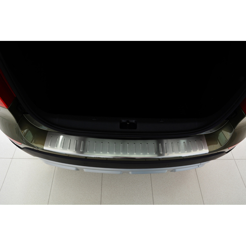Stainless Steel Rear bumper protector  Skoda Yeti 2013-2017  'Ribs'