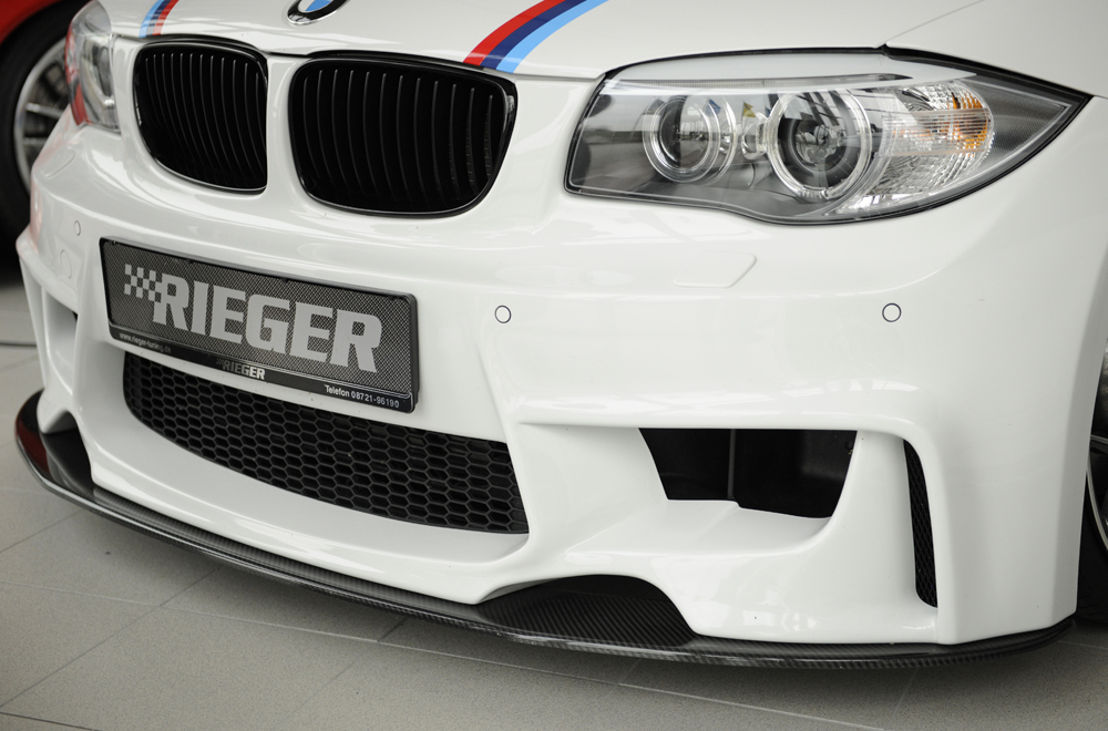 Rieger splitter BMW 1 serie Carbon
