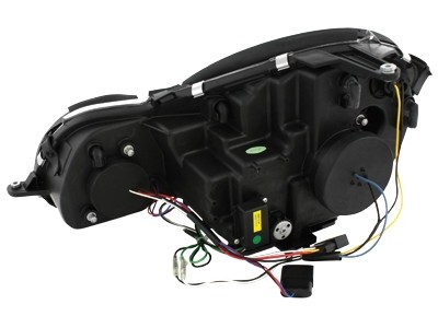 Koplampen Mercedes-Benz E-Klasse Typ W211 DRL look 06-08 chroom