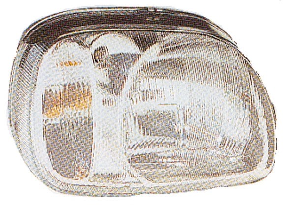 Koplamp rechts MICRA 98-00 H4