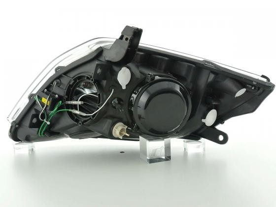 Koplampen Nissan 350Z devil eyes DRL-look chroom