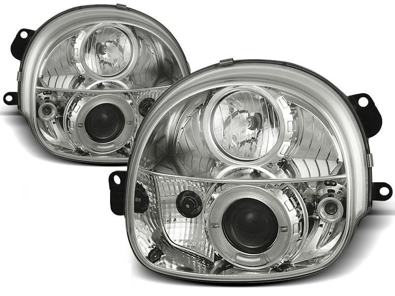 Koplampen Renault Twingo 93-07 Chroom