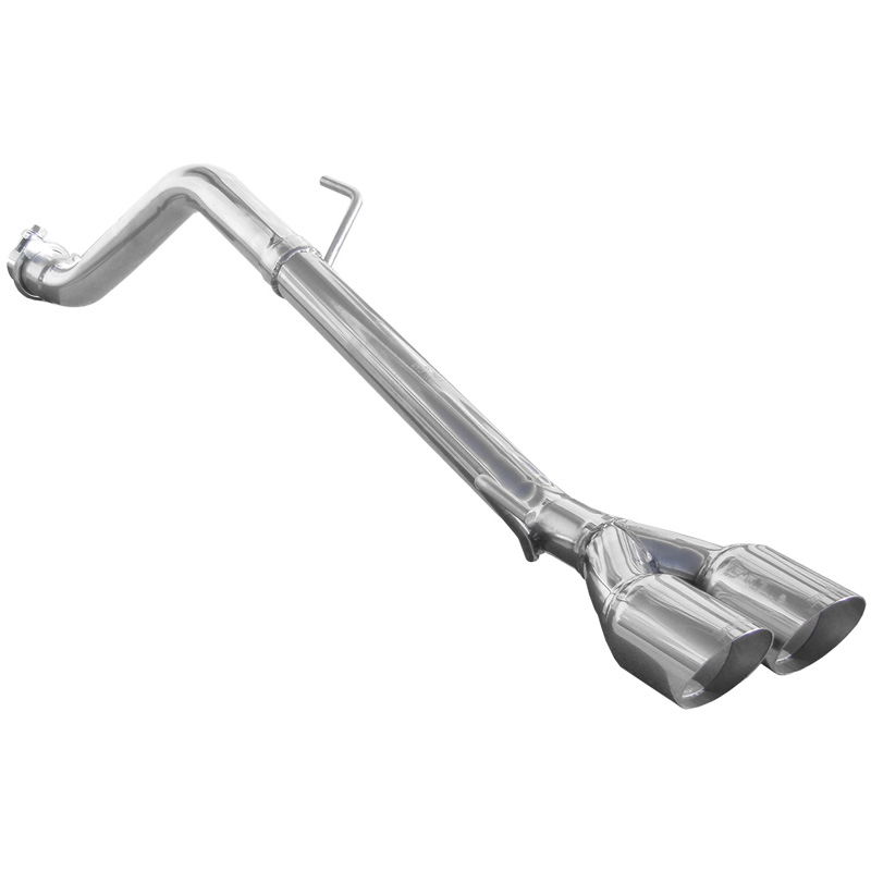 100% Inox Sport Exhaust without damper  Fiat Grande Punto 1.4T-Jet (155HP) 2007- 2x80mm Racing (Ø55mm)
