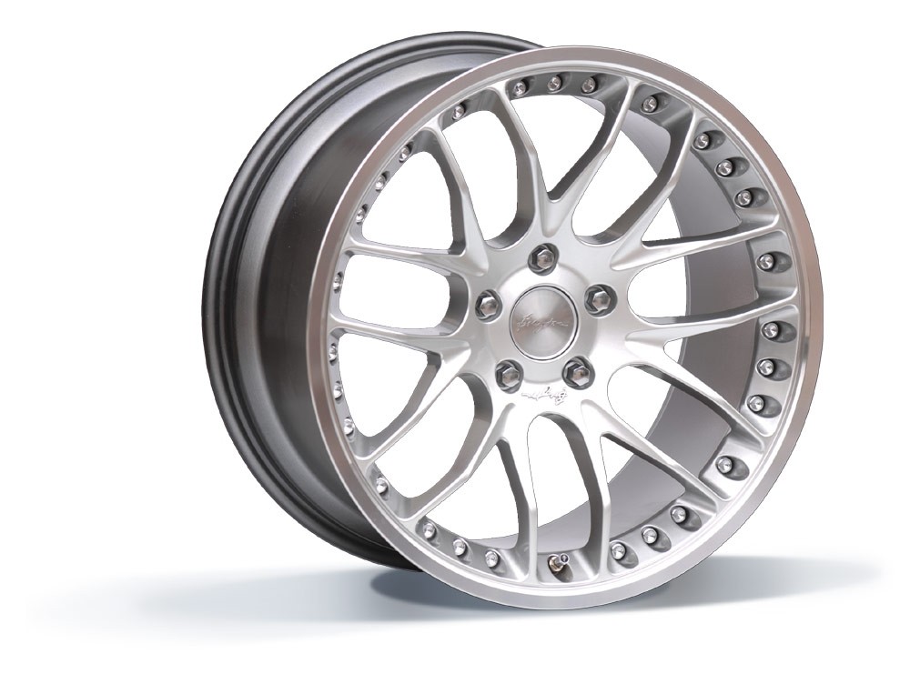 Breyton GTP 5x120 9x21 ET 30 Hyper silver - Rand gepolijst ( 3 d