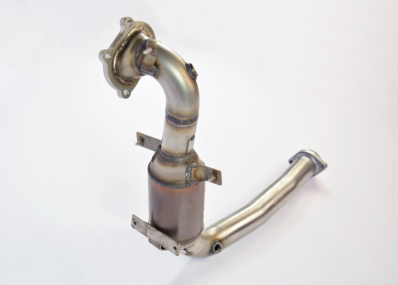 595 ABARTH 1.4T "Turismo/Competizione" (160 Hp) ' 12 -> ' 15 Turbo downpipe kit + Metallic catalytic