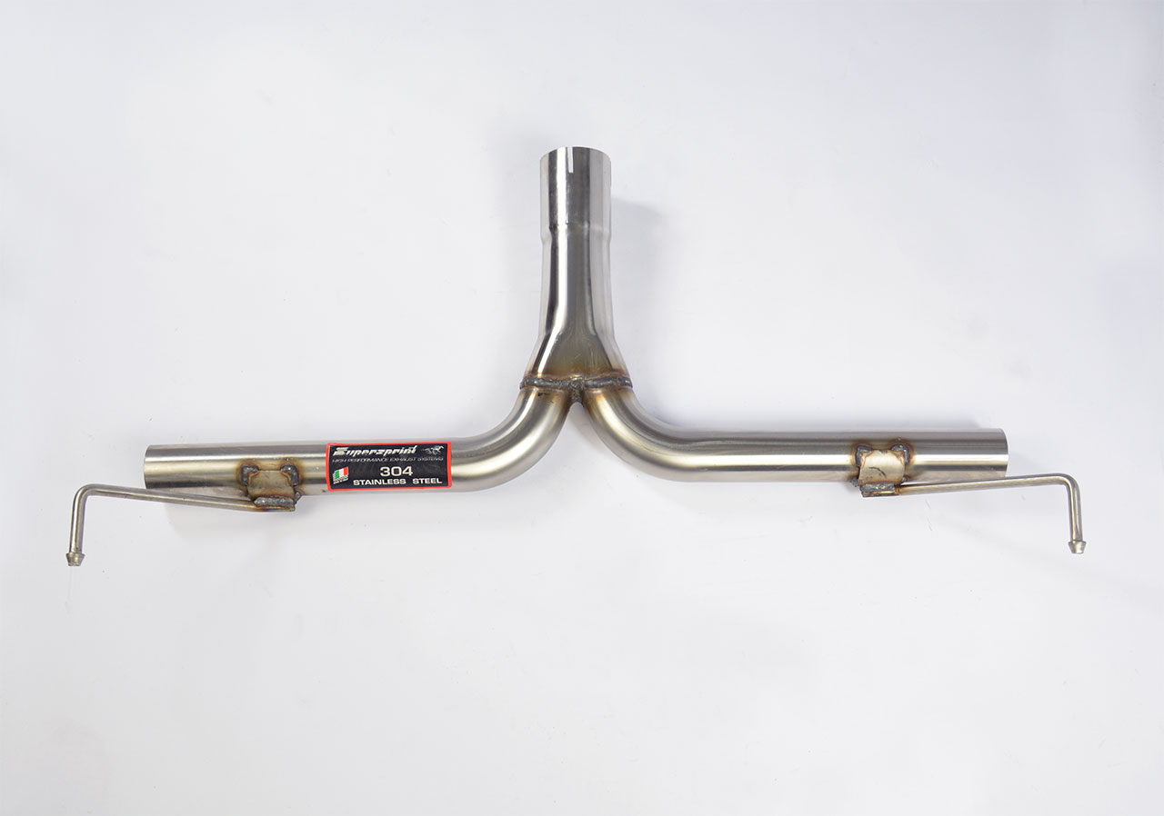 ALFA ROMEO GIULIETTA Squadra Corse 1750 TBi (285 Hp) 2015 Rear pipe Right - Left (Muffler delete)