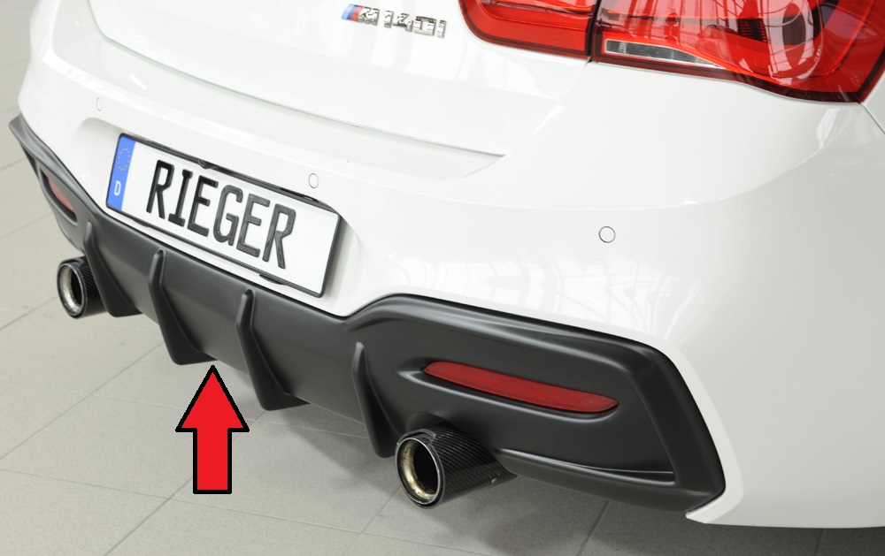 Rieger Achteraanzet BMW 1 serie ABS