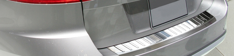 Stainless Steel Rear bumper protector  Volkswagen Passat Alltrack 2012- 'Ribs'