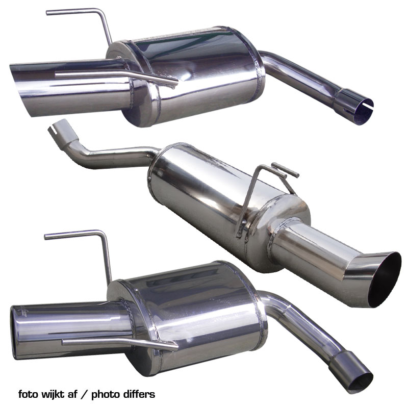 100% Inox Sport Exhaust  Alfa Romeo 146 1.4 TS (103HP) 1994-1997 80mm