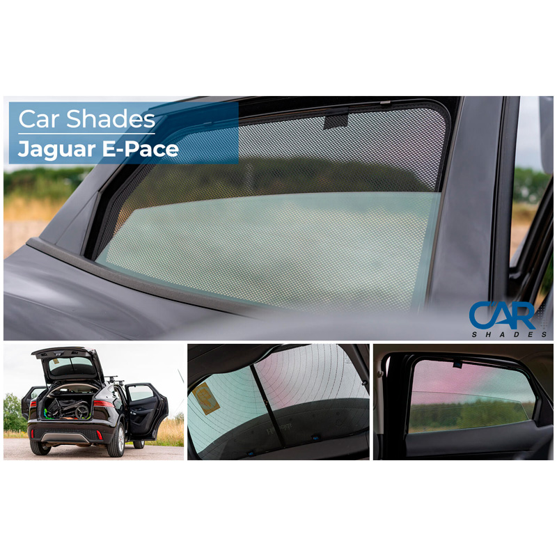 Set Car Shades  Jaguar E-Pace 2017- (6-pieces)