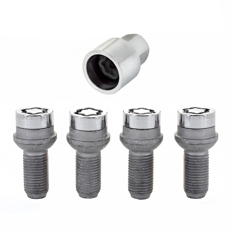 McGard Wheel locking bolts M14x1.50 - Round-Head R13 - Length 26.7mm (17mm hex)