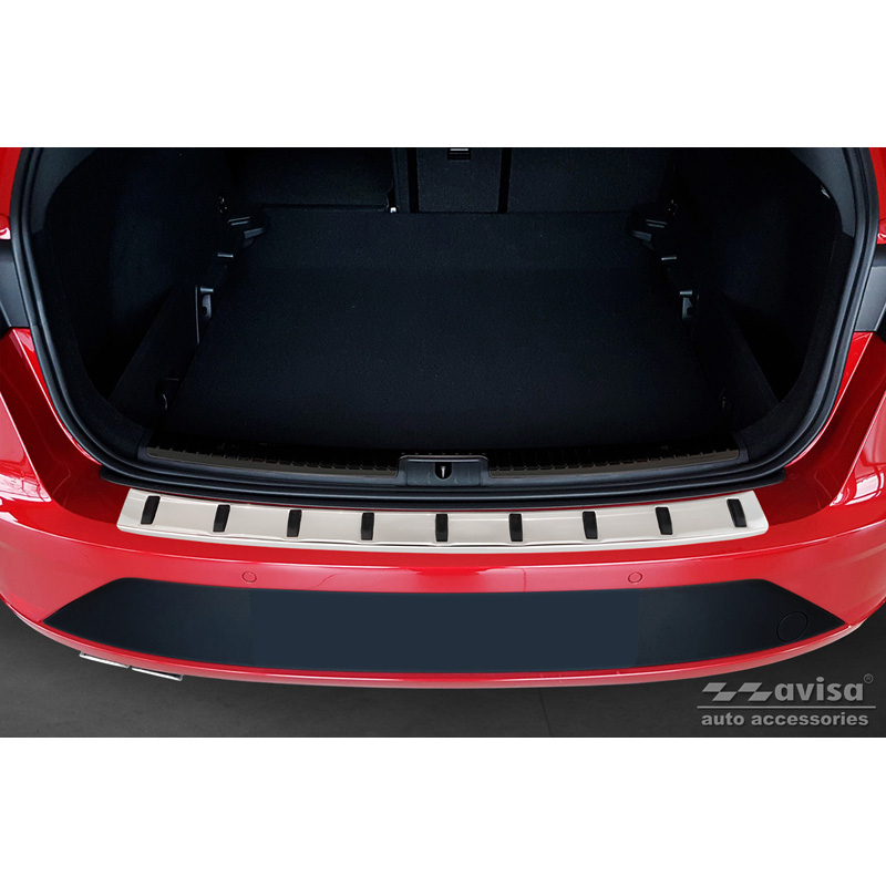 RVS Achterbumperprotector  Seat Leon ST (5F) 2013-2017 & Facelift 2017-2020 'STRONG EDITION'