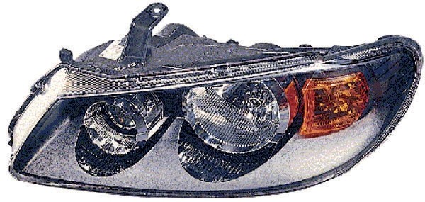 Koplamp rechts ALMERA 02->> DEPO/ZWART