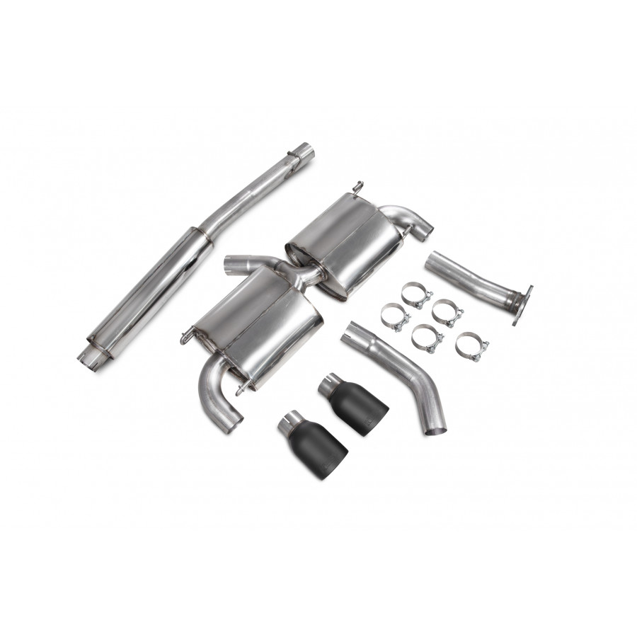 Subaru BRZ ZD8 Resonated secondary cat-back system Scorpion