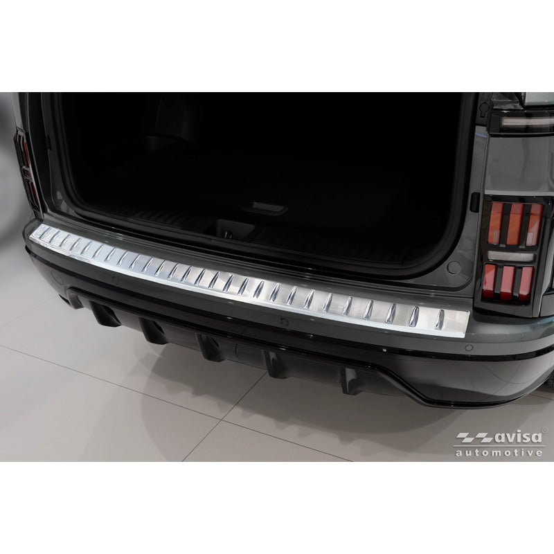 Avisa Stainless Steel Rear Bumper Protector  KGM Actyon 2025- - Silver