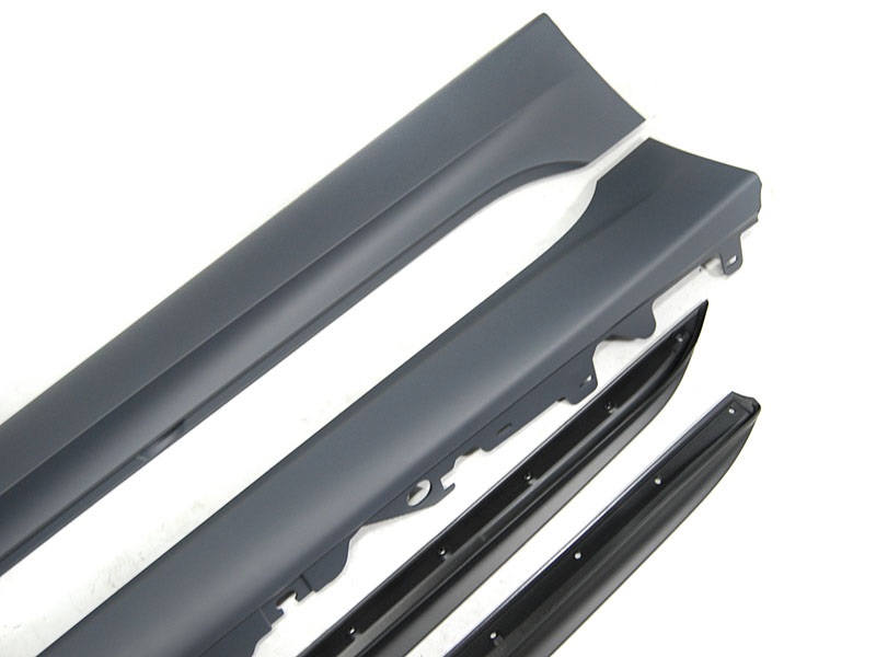 Zijskirts BMW 3 Serie G20 Performance Look Mat Zwart