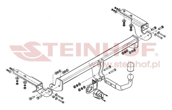 Trekhaak Citroen C4 II 5D 11/2010-....