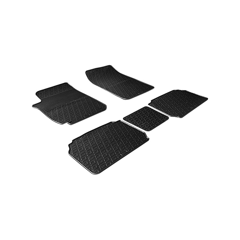 Rubber car mats set  Citroen Xsara Picasso 2000- (G profile 5-pieces)