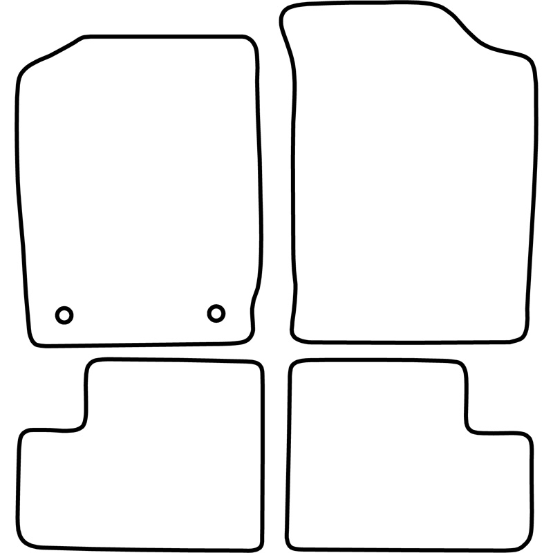 Automatten  Daihatsu Cuore 1998-2003
