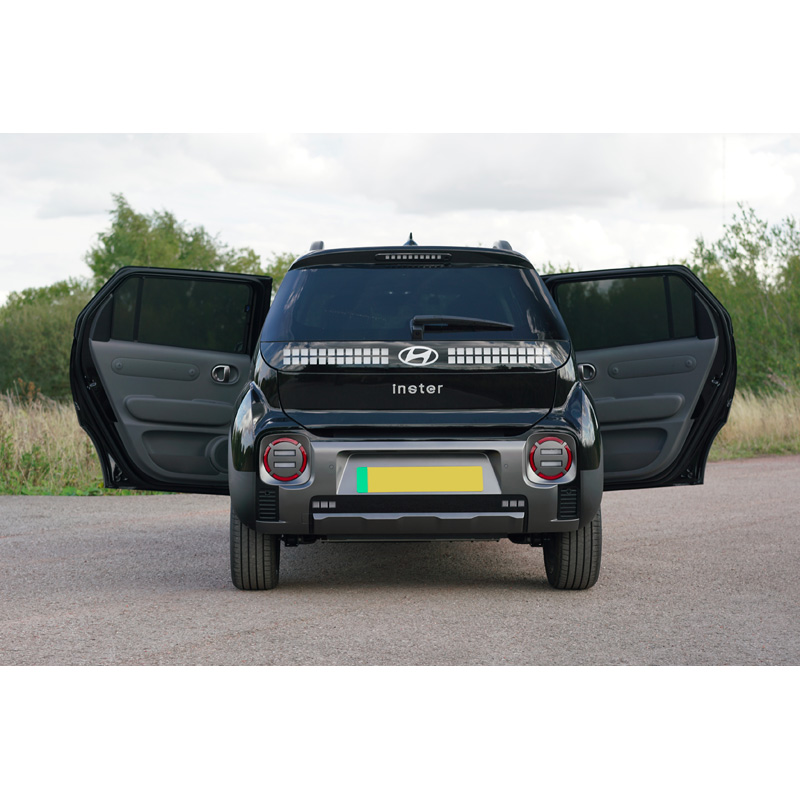 Set Car Shades (rear side doors)  Hyundai Inster (EV) 2024- (2-pieces)