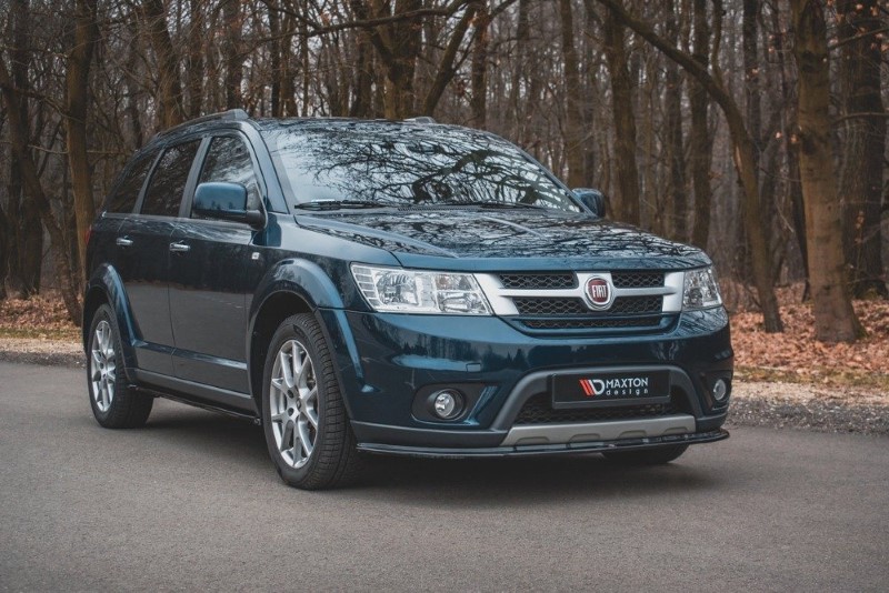Voorspoiler Fiat Freemont Glanzend Zwart