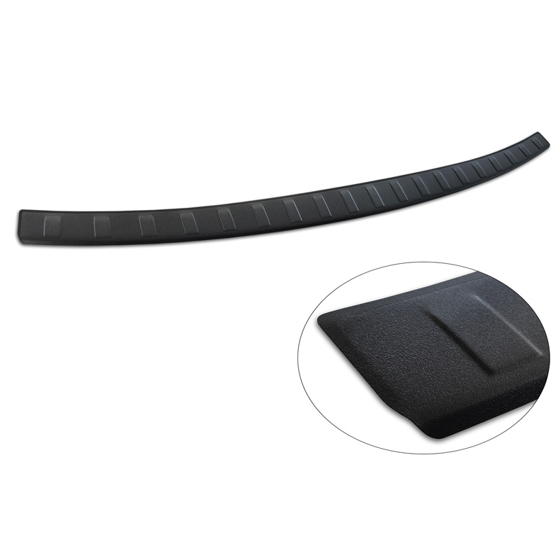 Matzwart RVS Achterbumperprotector  Skoda Enyaq iV / Enyaq Coupé iV 2022- 'Ribs'