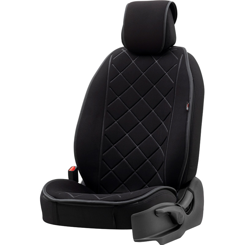 Universal Protective Seat Cover 'Active-Pro' Black Fabric - single piece