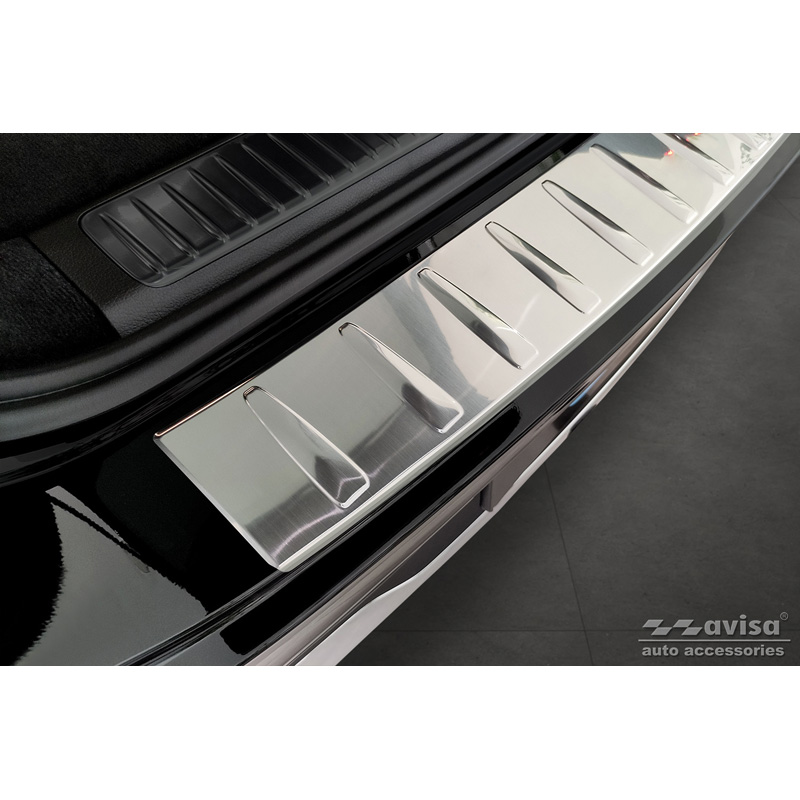 RVS Achterbumperprotector  Mercedes EQS SUV (X296) 2022- 'Ribs'