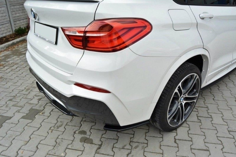 Achterzij Spoiler BMW X4 M-Pack Glanzend Zwart