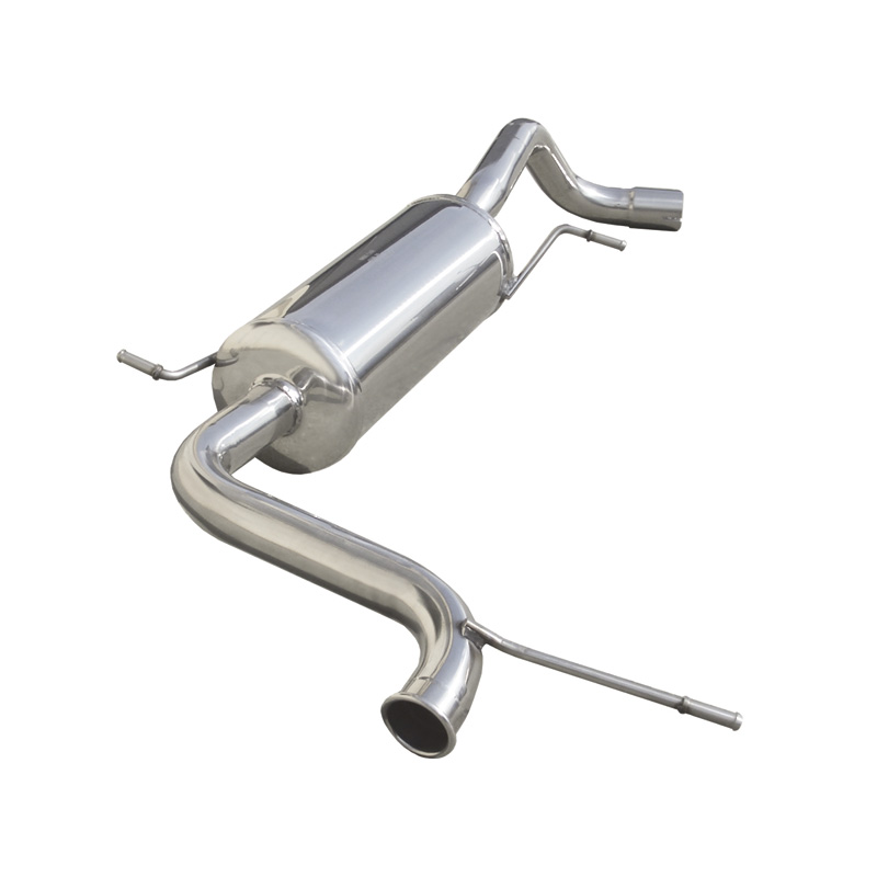 100% Inox Sport Exhaust 'Central'  Seat Ibiza 6J SC Boccanegra (180HP) 2010- (excl. end tips)