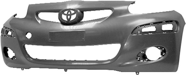 VoorBumper AYGO, 09->> SPUITBAAR