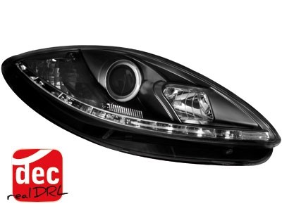 Headlights Seat Leon/ Altea / Altea XL 09- Devil Eyes Dlite LED