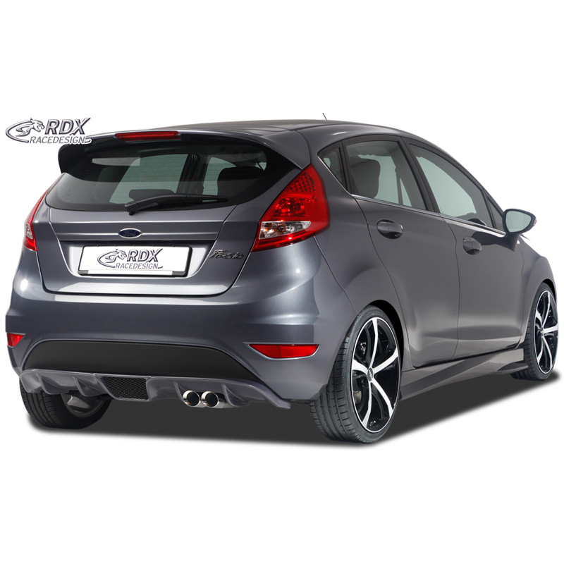 Rear bumper skirt 'Diffusor'  Ford Fiesta VII 2008-2012 & 2012- (PUR)