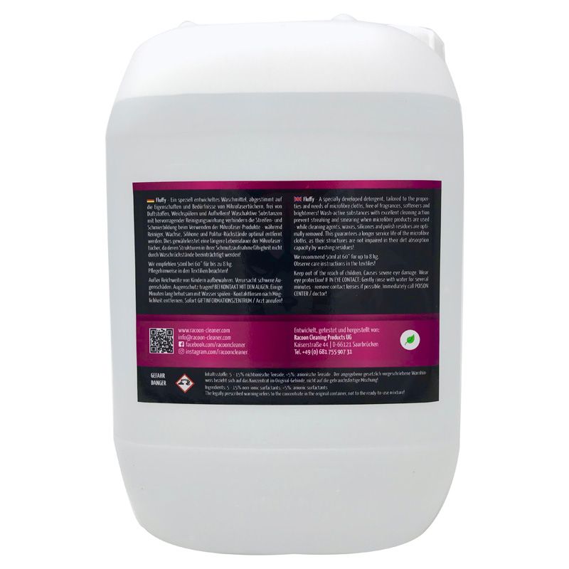 Racoon FLUFFY Microfiber Cleaner - 5000ml