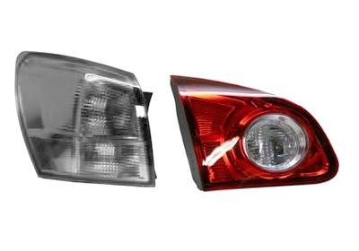 achterlicht, binnen, incl fittingdeel, links Nissan Quashqai, 20
