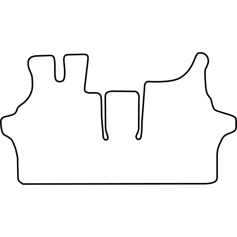 Automatten  Mercedes Vito CDi 1999-2004 (alleen voor)