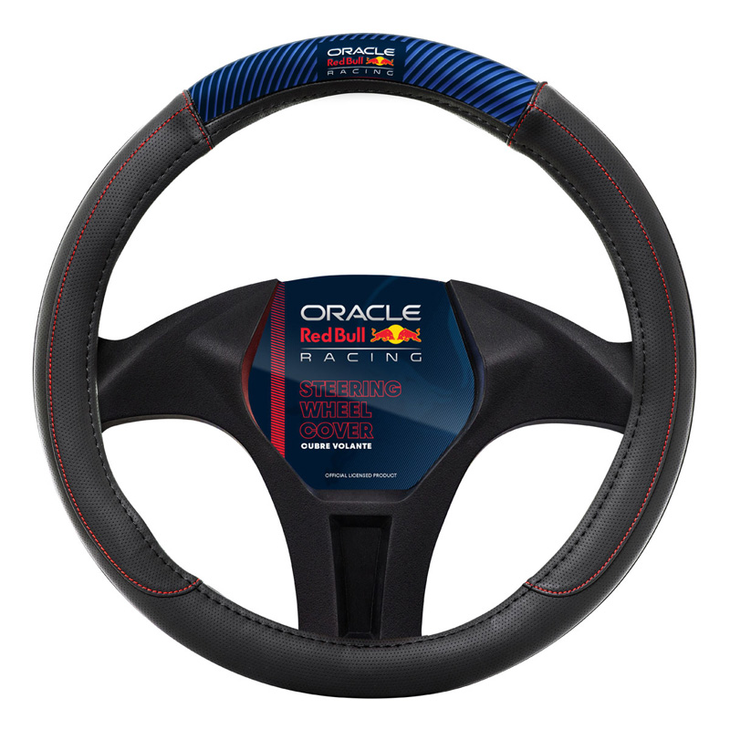 Red Bull Oracle Universal steering wheel cover - Type 06 - Black/Red/Blue