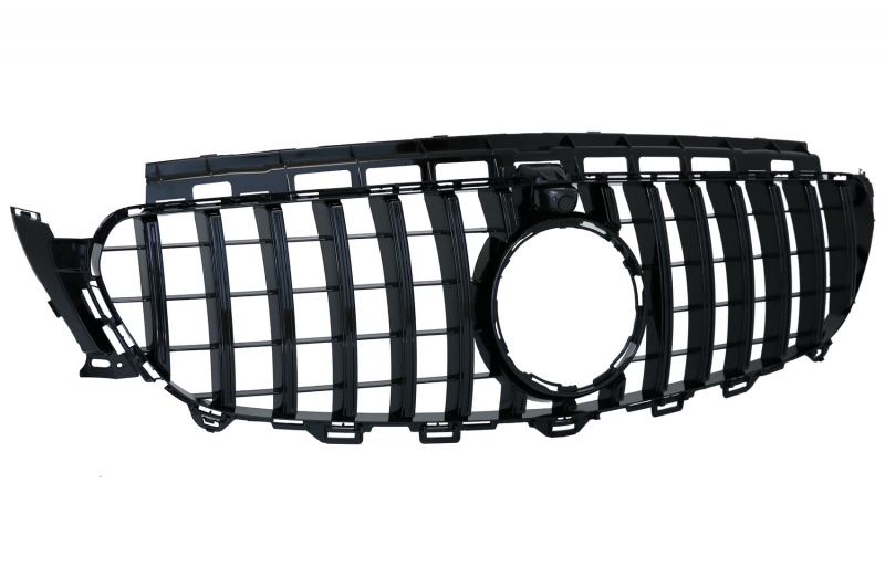 Grill Mercedes E-Class W213 S213 C238 (2016-Up) GT-R Panamericana Design Zwart