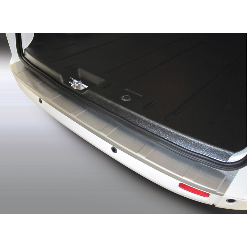 ABS Rear bumper protector  Ford Transit/Tourneo Custom 2014- 'Brushed Alu' Look