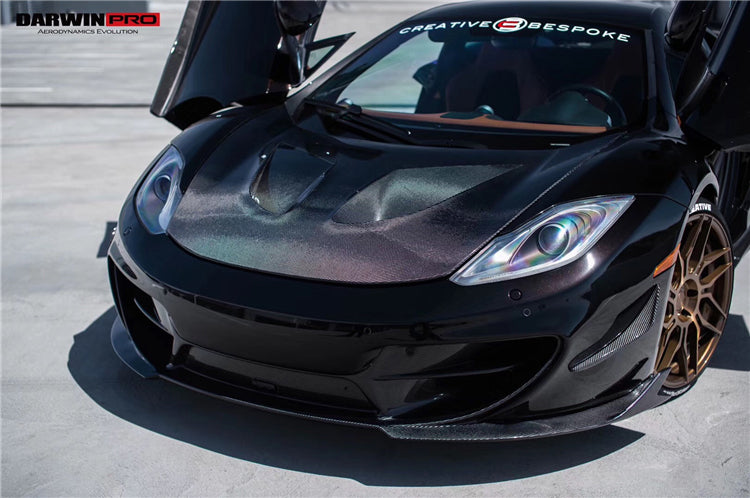 McLaren MP4 12C BKSS Style Carbon Fiber Voorbumper 2011-2014