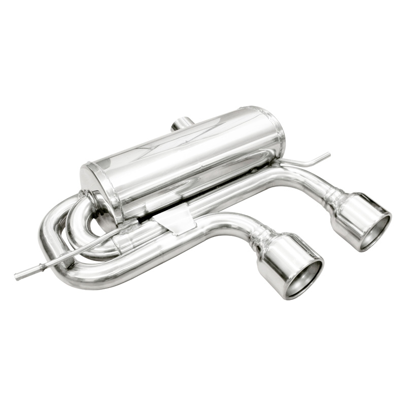 100% Inox Sport Exhaust 'Central'  Volkswagen Golf V R32 3.2 V6 (250HP) 2004- Left/Right 102mm