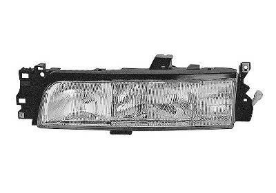 koplamp, H4+H1, rechts Mazda 626, 1987-1992