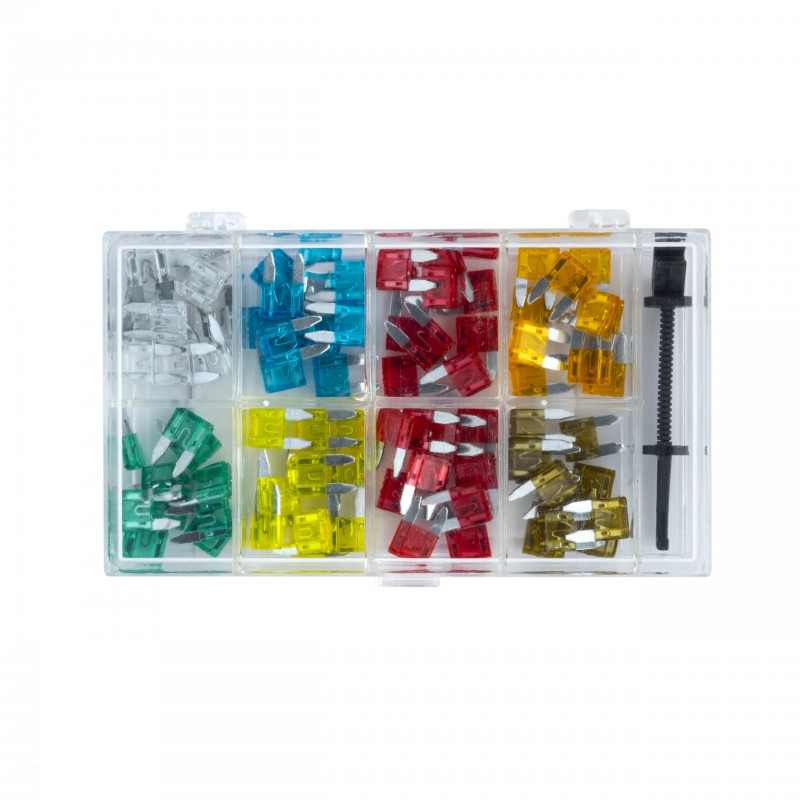 EPFUSE02 CAR FUSE SET MINI 80 PCS WITH GRABBLE