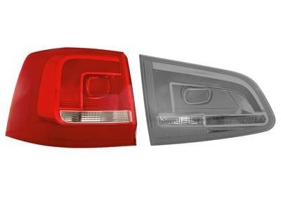 achterlicht, incl fittingdeel, buiten, links VW Sharan, 2010 -