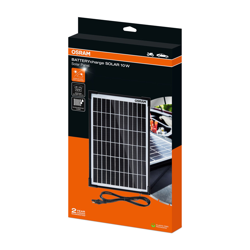 Osram BATTERYcharge Solar 10W - Solar battery maintainer